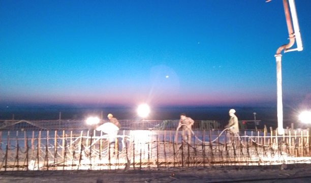 歷經(jīng)一夜，迎來朝霞